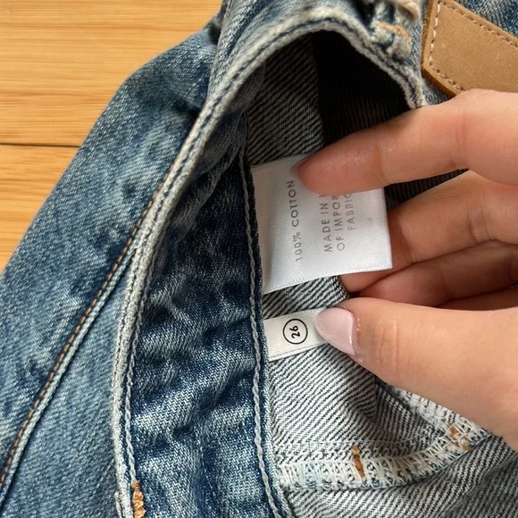 Revolve Girlfriend collective Jeans NEW - Picture 5 of 5
